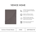 thumbnail image 4 of 100% Cotton Fitted Sheet Only - Deep Pocket up to 16inch - All-Around Elastic - T-Shirt Fabric Jersey Knit - Extra Soft - Easy Fit - All Season - Comfy, 4 of 4