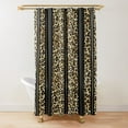 thumbnail image 3 of Leopard Print Shower Curtain Brown Bathroom Curtain Wild Safari Animal Powerful Bathroom Set for Men Panthera Bathroom r Set, 3 of 7