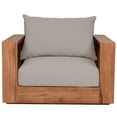 thumbnail image 6 of Meridian Furniture Tulum Grey Water Resisting Outdoor Chair, 6 of 8