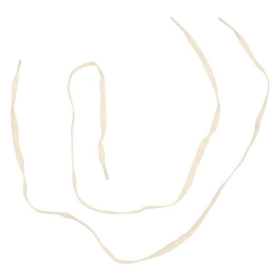 Raindrops 1 Pair Flat Waxed Cotton Shoelace For Running Jogging Casual Use Shoes