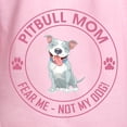 thumbnail image 3 of CafePress - PITBULL MOM Hooded Sweatshirt - Pullover Hoodie, Hooded Sweatshirt, 3 of 4