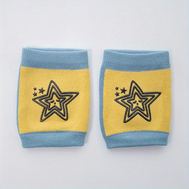 SNNROO Cute Knee Pads For Crawling Anti-slip Knee Protectors Cartoon Pattern Knee Pads