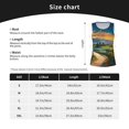 thumbnail image 5 of Logiee Sunflowers At Sunset Print Women's Workout Tank Top, Dry Fit Summer Tank Top,Gym Yoga Workout Sports Tee,Sleeveless Athletic Shirts-Medium, 5 of 7