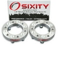 thumbnail image 3 of Sixity Auto 2 pc 1.25" 6x5.5 Wheel Spacers compatible with Mitsubishi Pickup Truck M12x1.5mm 1.25in Studs Lugs, 3 of 7