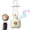 White, variant on Retro Wireless Bluetooth Speaker, Portable Bluetooth Speaker with Light,HD Sound IPX4 Waterproof Infinitely Dimmable,Supports AUX/TF Card/USB for Camping Kitchen Desk Office Party Outdoor(Wood Grain)