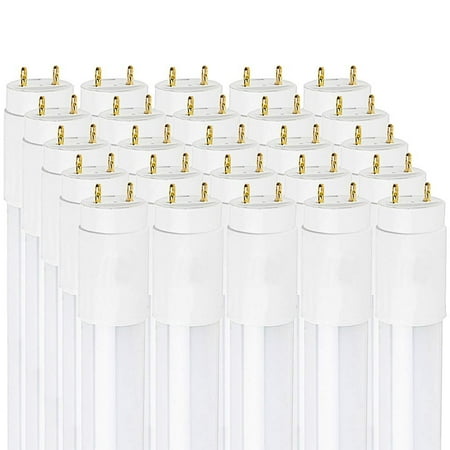 

Luxrite LED 2FT T8 Tube Light 12W 3000K Soft White 1100 Lumens 120V-277V ETL Listed G13 Base 25-Pack