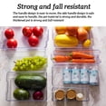 thumbnail image 4 of Yuarrent Dido-caja para el frigorífico, cajón transparente para armario de cocina, organizador de alimentos y huevos para mascotas, contenedor Almacenamiento y organización del hogar No.06, 4 of 6