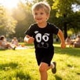 thumbnail image 5 of Edvintorg Summer Clothes for Boys Cute Printed Crewneck Short Sleeve Casual Loose Fit Cotton Shirt and Short Size 0-8, 5 of 6