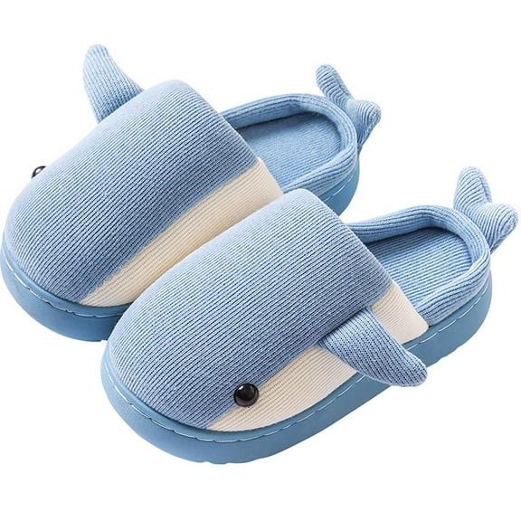 shoper Girls Slippers Winter Warm Lined Booties For Kids Cozy Indoor Outdoor Soft Heel Cover Non- Children's Shoes