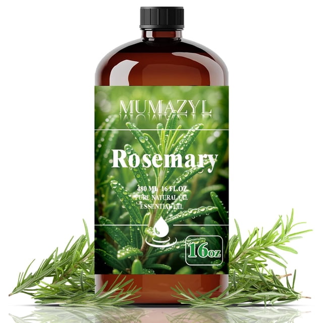 Aceite esencial MUMAZYL Rosemary 480 ml (16 fl oz) para difusor