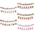 thumbnail image 5 of Guirnalda navideña QIFU con pancarta navideña, decoración navideña para el hogar, Navidad Noel 2024, adornos navideños, decoración navideña, Año Nuevo 2025, 5 of 5