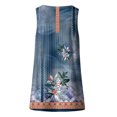thumbnail image 4 of Women Tank Tennis Tops for Women Casual Loose V Neck T Shirt Summer Fashion Camisole Tennis Top Comfortable Everyday Wear Blue L, 4 of 6