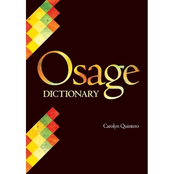 Pre-Owned Osage Dictionary (Hardcover)