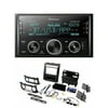 Pioneer MVH-S622BS with SXV-300v1 Sirius/XM Satellite Tuner and Integration Kit Compatible with 15-20 Select Ford Trucks