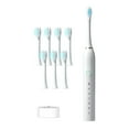 thumbnail image 2 of Byujiro Electric Toothbrush with 8 Brush Heads 6-speed Timer Toothbrush IPX7 with Charging Base, 2 of 9