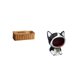 thumbnail image 5 of Estuche para pañuelos de escritorio,Caja de pañuelos faciales de papel retro de madera,Tapa para caja de pañuelos,porta servilletas de papel facial,Estatua de escritorio,Estatua de gato con, 5 of 8