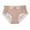 Beige, variant on Women's Plus Size High Waist Seamless Thong Underwear with Breathable Lace for Everyday Wear & Workouts