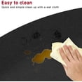 thumbnail image 6 of 3ft x 4.5ft Salon Mat for Hair Stylist, Barber Shop Salon Chair Mats, 1/2" Thick Comfort Anti-Fatigue Floor Mat, Round, 6 of 17
