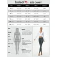 thumbnail image 6 of BALEAF Women's Fleece Lined Leggings Thermal Warm Winter Tights High Waisted Thick Yoga Pants Cold Weather with Pockets Dark Heather Gray XXL, 6 of 6