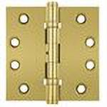 Deltana CSB44N 4" Height X 4" Width Commercial Solid Brass Mortise Hinge Ball Bearing W/SQ Corner & NRP Lifetime Brass Pair - image 2 of 2