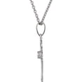 thumbnail image 3 of Diamond Cross Pendant in 14k White Gold, 3 of 5