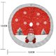 thumbnail image 2 of Falda de árbol de Navidad falda de árbol de lino regalo delantal de árbol de Navidad medias de árbol artículos de decoración, 2 of 5