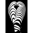 thumbnail image 3 of Faletkin, Mikhail 13x18 Black Modern Framed Museum Art Print Titled - Zebra Ass 2, 3 of 5