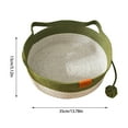 thumbnail image 3 of Handwoven Natural Rattan Pet Bed Breathable Durable Rope Weaving Design Comfortable Sleeping Space For Cats And Dogs, 3 of 5