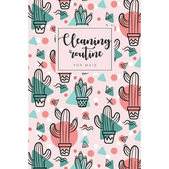 Cleaning routine for maid: Professional house cleaning checklist for maid deep office Housekeeping Checklist weekly 6x9-Paperback