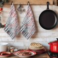 thumbnail image 6 of Pink Teal Forest Kitchen Towels Set of 1, Modern Oil Painting Art Absorbent Dish Towels for Kitchen, Microfiber Hand Towel, Quick Drying Tea Towel for Cleaning Decorative Dishcloths, 6 of 7