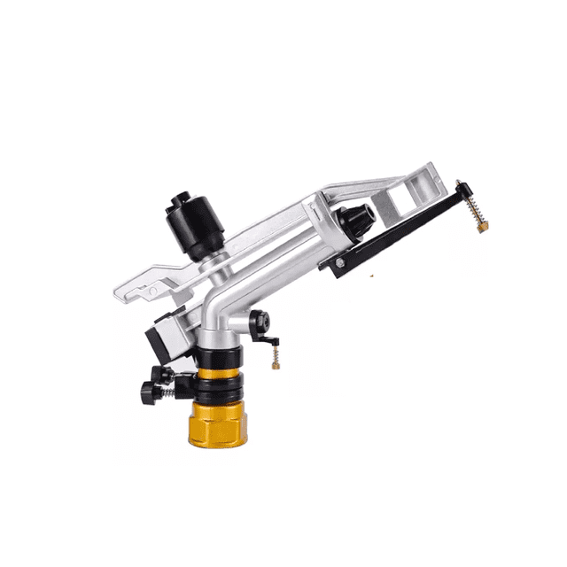 Aspersores de Riego Para Jardín 1-1/2 Riego Agrícola R-20-30m Plata amarillo