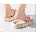 thumbnail image 2 of Summer Cartoon Women's Sandals Bathroom Slippers Rabbit Slippers Men Slippersdark grey 41/42 white SIZE 5, 2 of 4