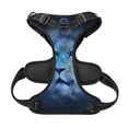 thumbnail image 5 of XMXY No Pull Dog Harness, Horoscope Adjustable Reflective Pet Harness with Oxford Vest, Large Size, 5 of 9