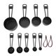 thumbnail image 2 of Taza Y Cuchara Medidoras, Juego De Tazas Y Cucharas Medidoras Fáciles De Limpiar, Material De Acero Inoxidable Para Cocinar En La Cocina, 2 of 7