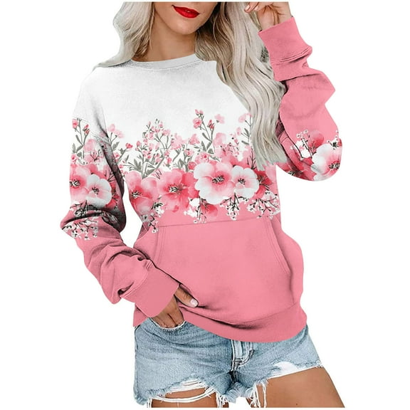 Pohista Sweatshirts for Women Shirts Tops Long Sleeves Fall Shirts My Items Ordered by Me Recently