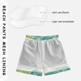 thumbnail image 5 of Kids' Beach Pants Comfortable Swim Trunks Oranges and Limes Shorts for Pool Vacation and Lounge Wear Small, 5 of 8