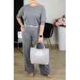 thumbnail image 5 of Pyhlmscde Women's New Knitted Slim Fit Tank Top Pants Sports Set Pants Three Sets, Sweatsuits Women 2 Piece Outfit, Womens Loungewear Set, Two Piece Sets for Women, 5 of 6