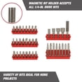 thumbnail image 5 of Hyper Tough 37-Piece Screwdriver Bit Set in Click Fit Case, 5 of 12