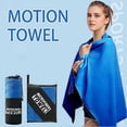 thumbnail image 3 of 3 Sizes Microfiber Quick Dry Travel Towel Set for Camping, Beach, Gym, Sports, Yoga & Swimming Pool, 3 of 5
