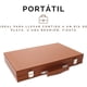 thumbnail image 5 of Backgammon Hanylish de Cuero Sintético con Estuche, Set Completo, 5 of 5