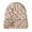 Beige, variant on Fgnfyis Cozy Solid Color Thick Warm Knitted Hat for Fall and Winter Winter Hats for Women Pink