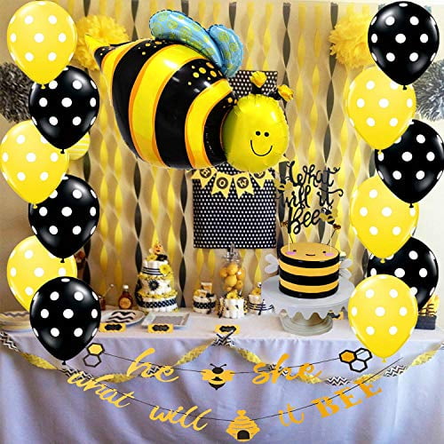 Details about   Bumble Bee Party Decorations-Bumble Bee Party Supplies Bumble Bee Baby Shower...