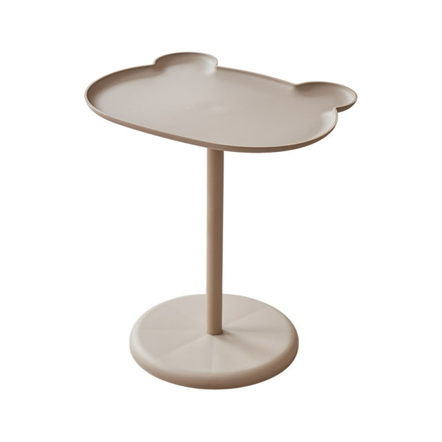 Khaki Cute Bear Shelf Mobile Small Side Table Bedside Table Tatami Tea Table Sofa Coffee Table