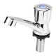 thumbnail image 2 of Grifo de agua fría simple de plástico ABS, accesorio para lavabo de baño, fregadero de cocina (obturador G1/2), 2 of 15