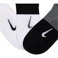 thumbnail image 2 of Nike Womens Everyday Plus Lightweight Training No-Show Socks 3 Pack Multicv2964-904/Bw Medium, 2 of 3
