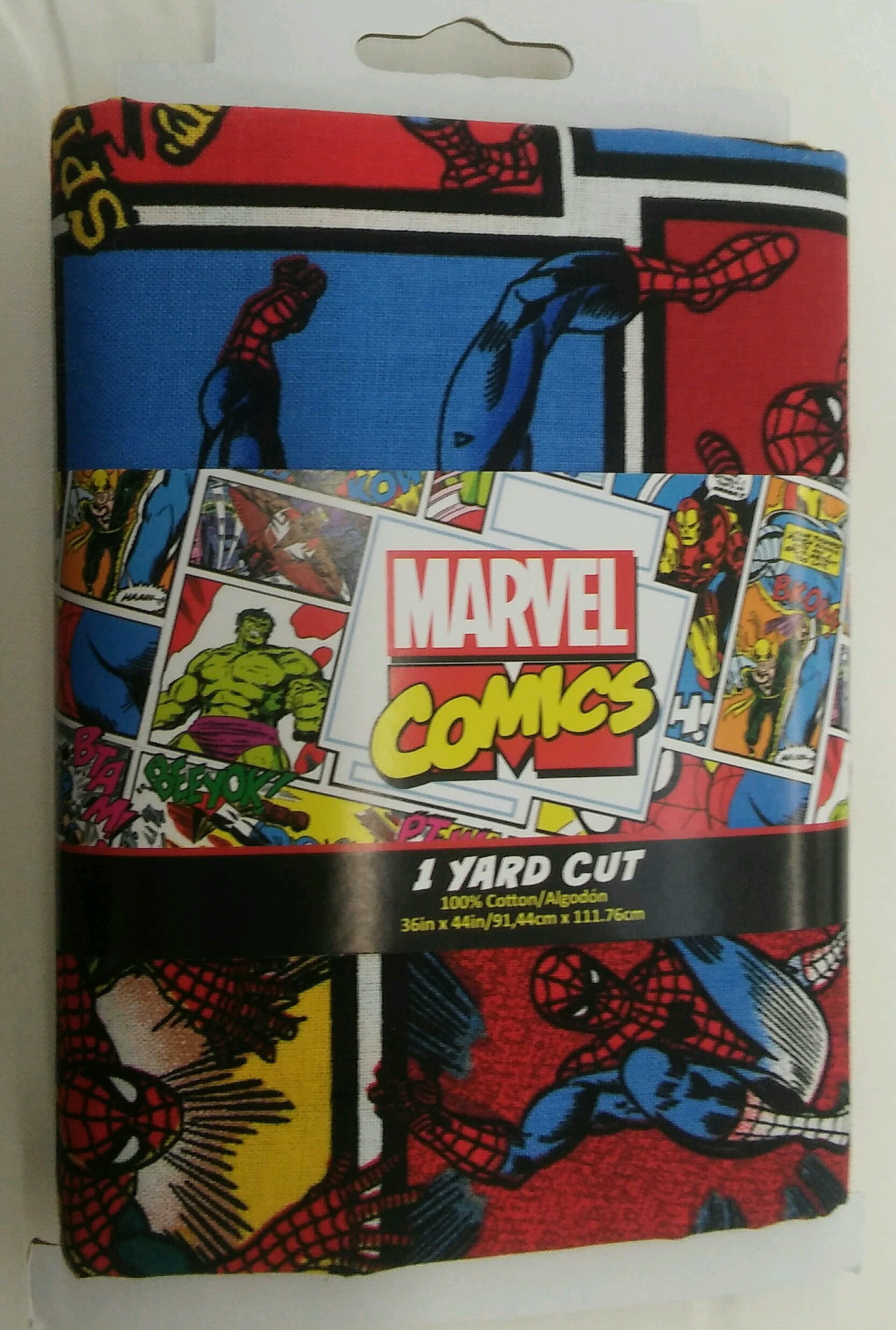  1 Yard - Spiderman Superhero Cotton Fabric - Officially  Licensed (Great for Quilting, Sewing, Craft Projects, Throw Blankets &  More) 1 Yard X 44 : Arts, Crafts & Sewing