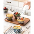 thumbnail image 4 of Bouillon Cups 8 Oz, Small Bowls for Dessert, Yogurt, Dips, Ice Cream, Dipping Sauce Bowls Set of 6, Microwave & Dishwasher Safe – Bohemian Style, 4 of 8
