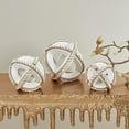 thumbnail image 3 of Natural Wooden Rope Decorative Orb, 3 of 3