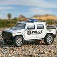 thumbnail image 5 of Cheers.US 1/36 Simulation Police Car Vehicle Pull Back Truck Model Kids Toy Christmas Gift,Durable with Exquisite Workmanship., 5 of 7