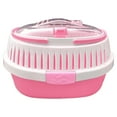 thumbnail image 1 of Hamster Carrier Cage Simple Portable Plastic Pet Carry Cage Small Pet Carrier, 1 of 7